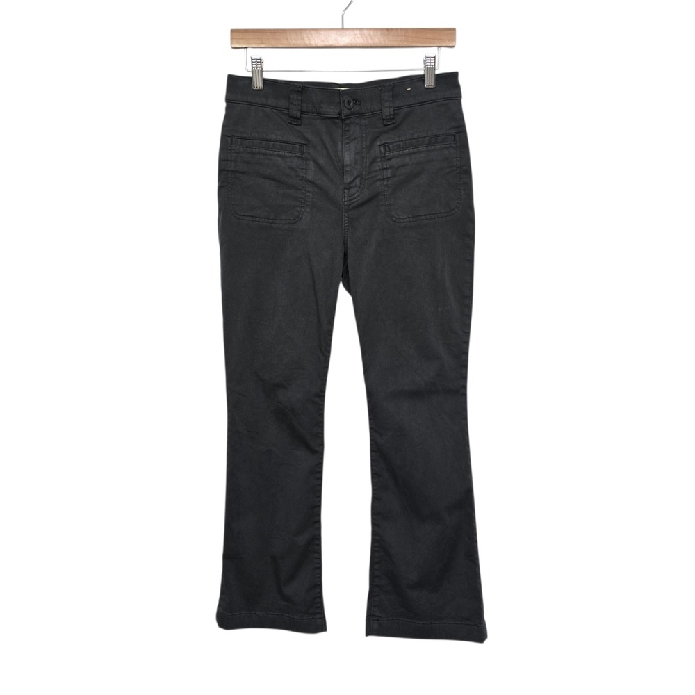 Madewell Mid Rise Kick Out Jeans Dark Wash Womens Size 28 Utility Minimalist